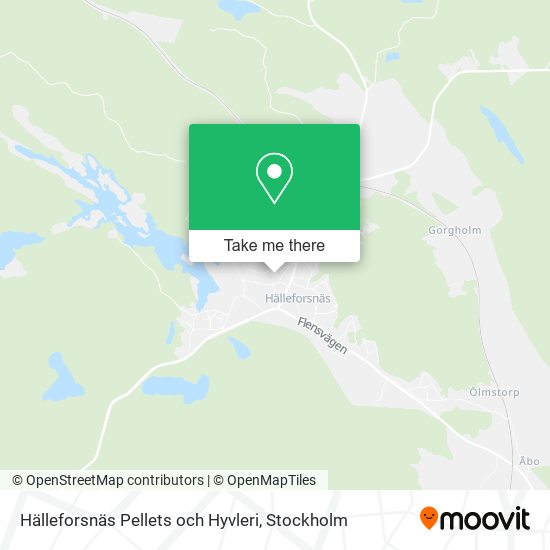 Hälleforsnäs Pellets och Hyvleri map