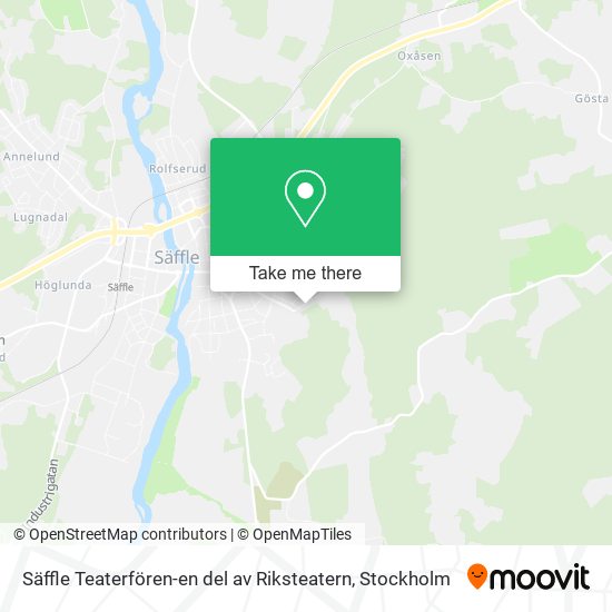 Säffle Teaterfören-en del av Riksteatern map