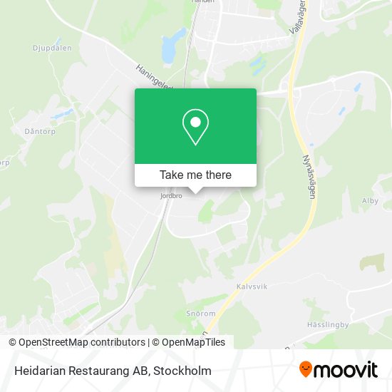 Heidarian Restaurang AB map