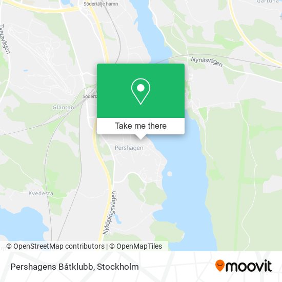 Pershagens Båtklubb map