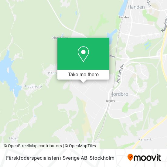 Färskfoderspecialisten i Sverige AB map