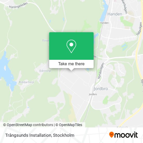 Trångsunds Installation map