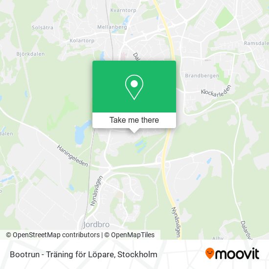 Bootrun - Träning för Löpare map