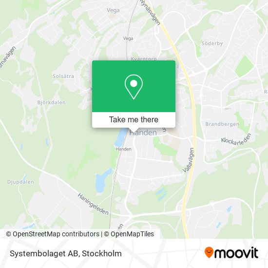 Systembolaget AB map