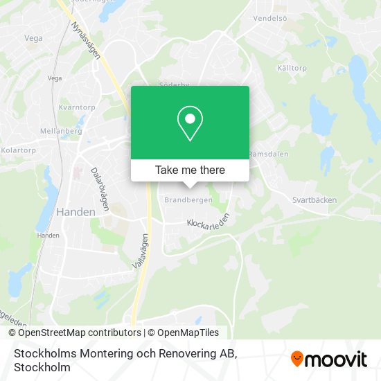 Stockholms Montering och Renovering AB map