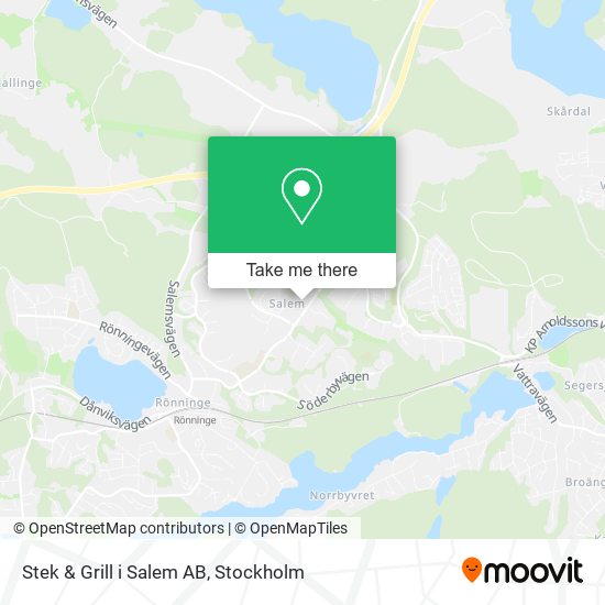 Stek & Grill i Salem AB map