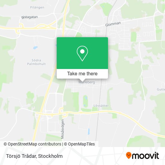 Törsjö Trådar map