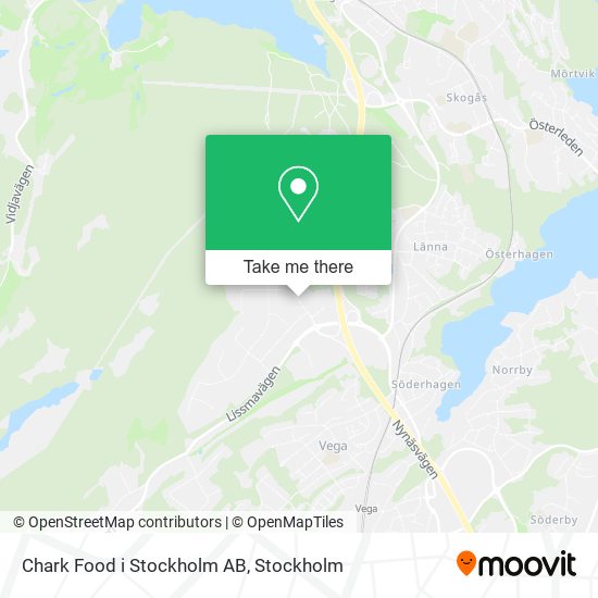 Chark Food i Stockholm AB map