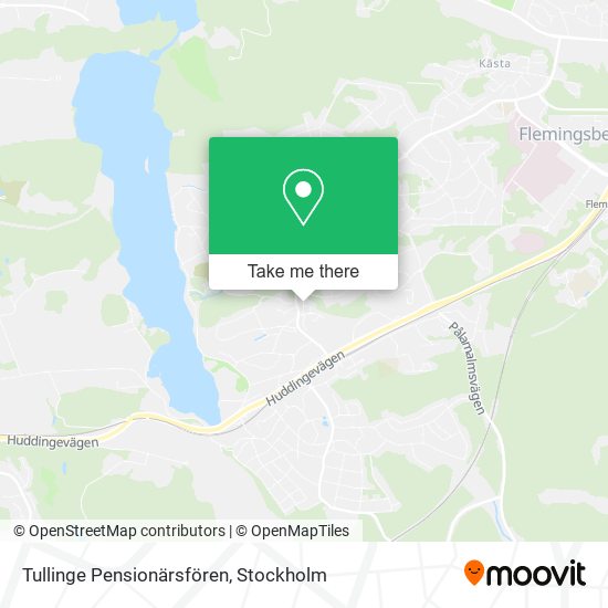 Tullinge Pensionärsfören map