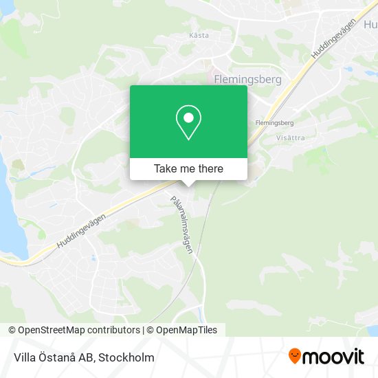 Villa Östanå AB map
