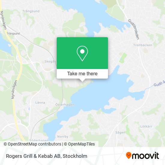 Rogers Grill & Kebab AB map