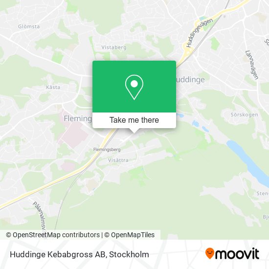 Huddinge Kebabgross AB map