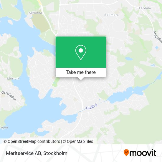 Meritservice AB map