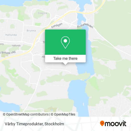 Vårby Timeprodukter map