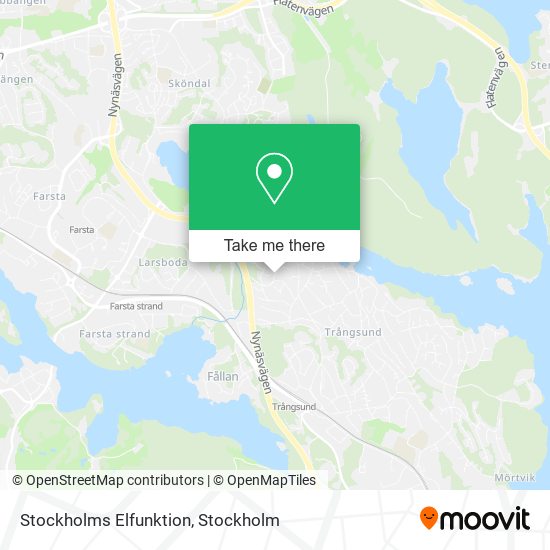 Stockholms Elfunktion map