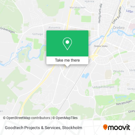 Goodtech Projects & Services map