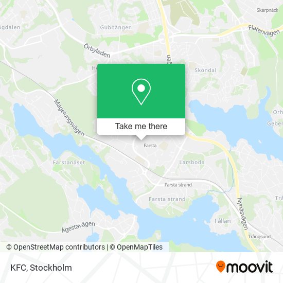 KFC map