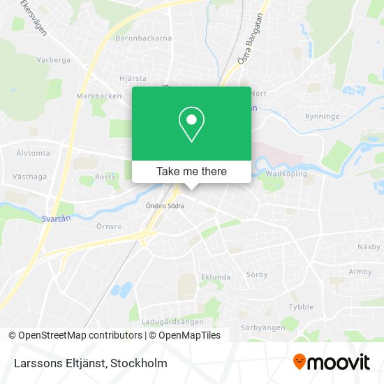 Larssons Eltjänst map
