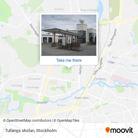 Tullängs skolan map