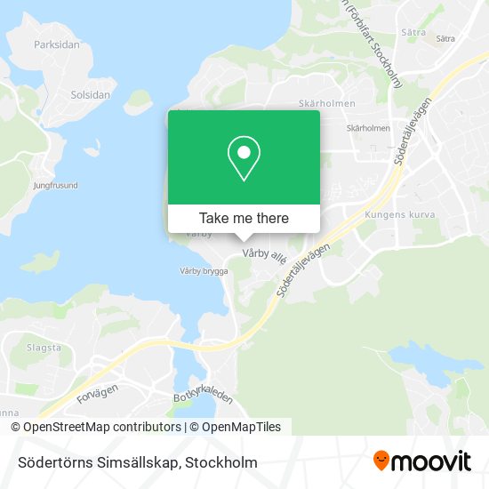 Södertörns Simsällskap map