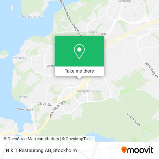 N & T Restaurang AB map
