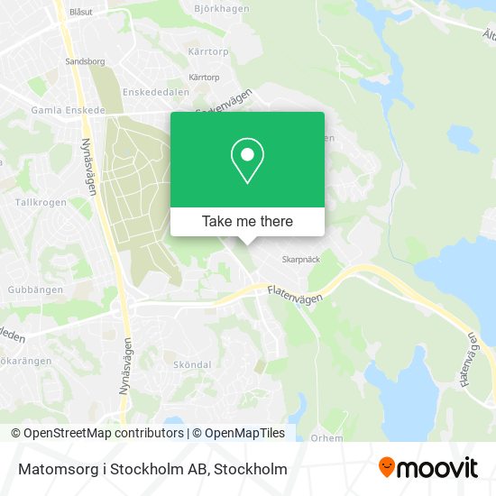 Matomsorg i Stockholm AB map