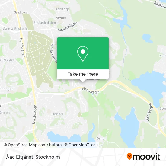 Åac Eltjänst map