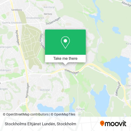 Stockholms Eltjänst Lundén map