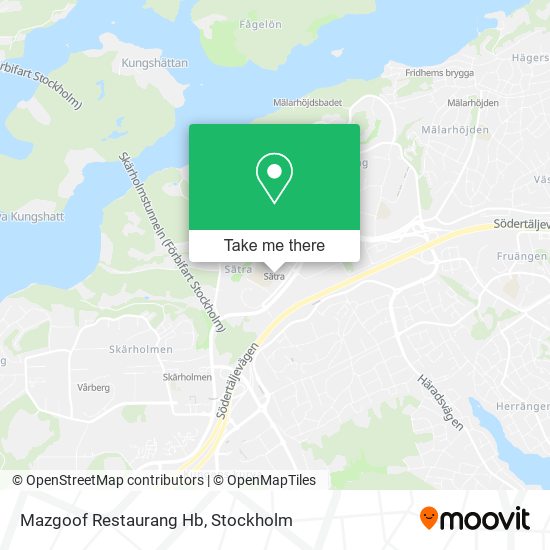 Mazgoof Restaurang Hb map