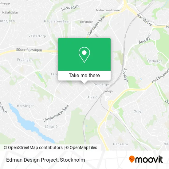 Edman Design Project map