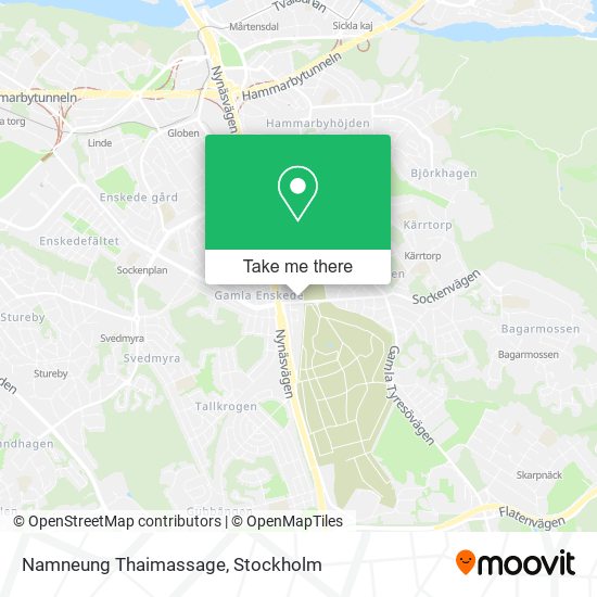 Namneung Thaimassage map