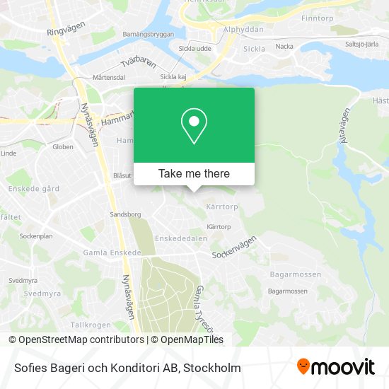 Sofies Bageri och Konditori AB map