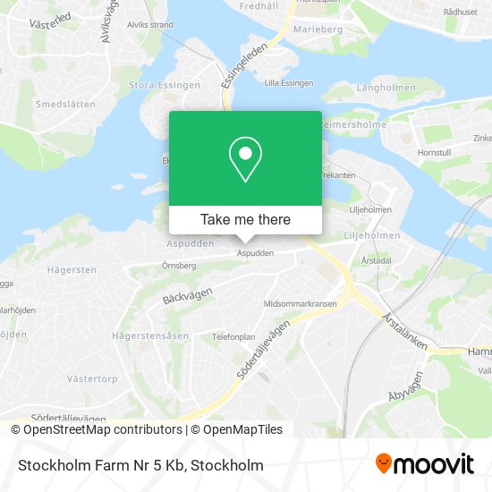 Stockholm Farm Nr 5 Kb map