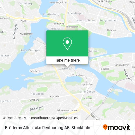 Bröderna Altunisiks Restaurang AB map