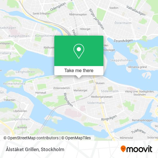 Ålstäket Grillen map
