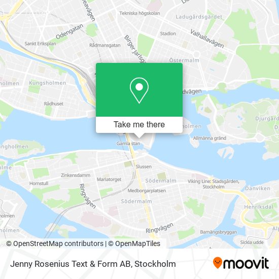 Jenny Rosenius Text & Form AB map