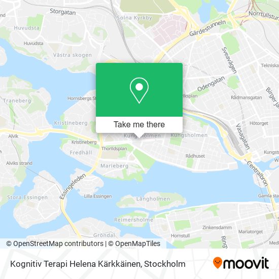 Kognitiv Terapi Helena Kärkkäinen map