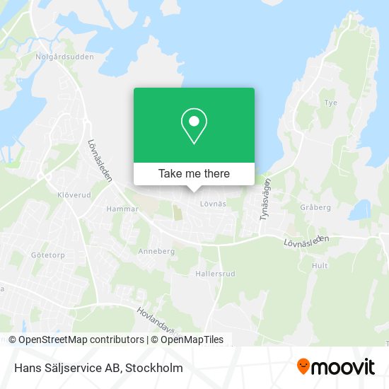 Hans Säljservice AB map