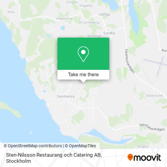 Sten-Nilsson Restaurang och Catering AB map