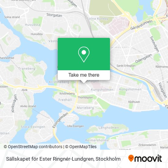 Sällskapet för Ester Ringnér-Lundgren map