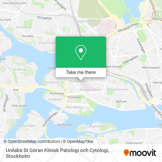 Unilabs St Göran Klinisk Patologi och Cytologi map