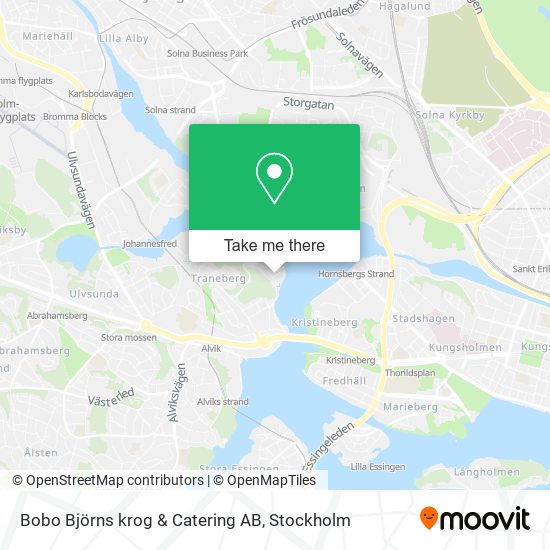 Bobo Björns krog & Catering AB map