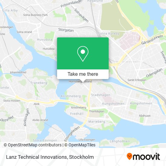 Lanz Technical Innovations map