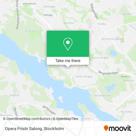 Opera Frisör Salong map
