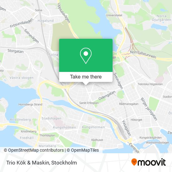 Trio Kök & Maskin map