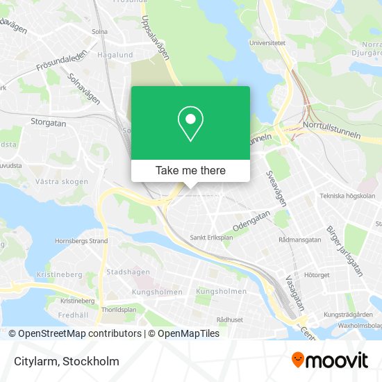 Citylarm map