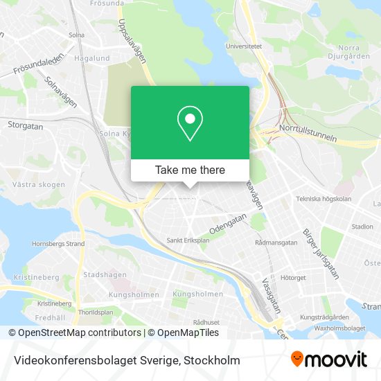 Videokonferensbolaget Sverige map