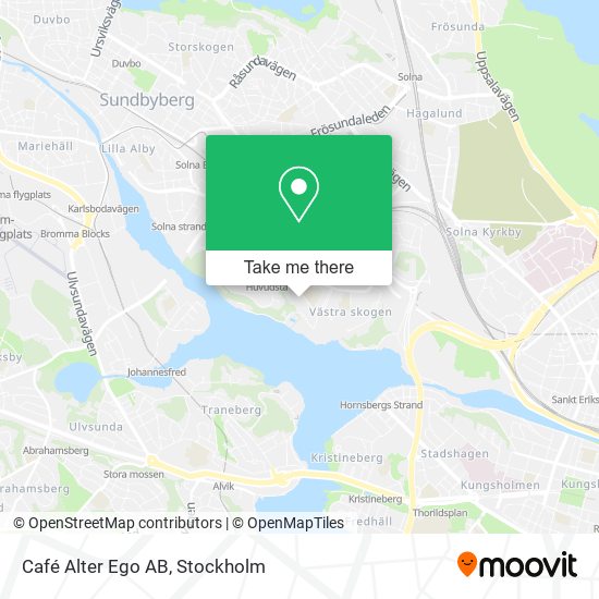 Café Alter Ego AB map
