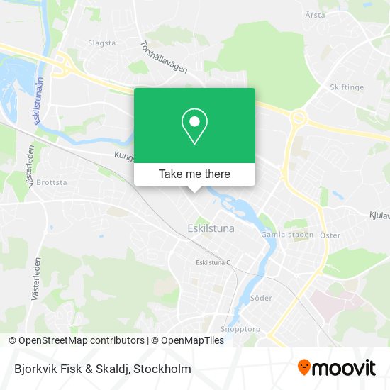 Bjorkvik Fisk & Skaldj map