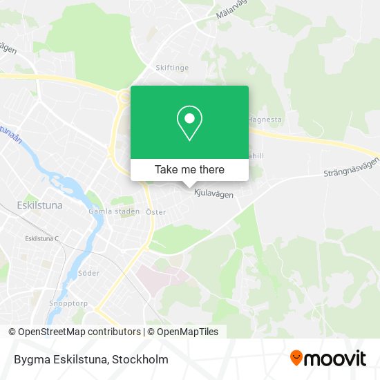 Bygma Eskilstuna map